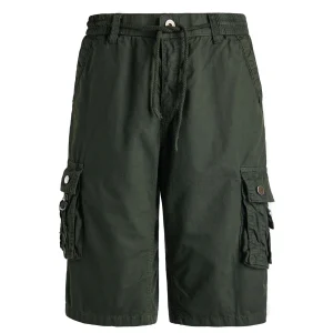 Men's lightweight quick drying tactical workwear shorts - stretch outdoor casual shorts with multiple pockets