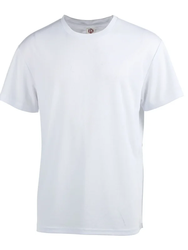 4-piece men's solid color round neck T-shirt - quick drying, breathable, moisture wicking, suitable for fitness and running - Image 7