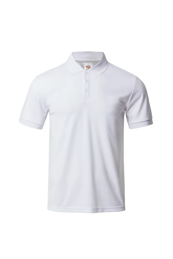 Men's solid color short sleeved golf shirt casual and comfortable top suitable for summer - men's gift - Image 7
