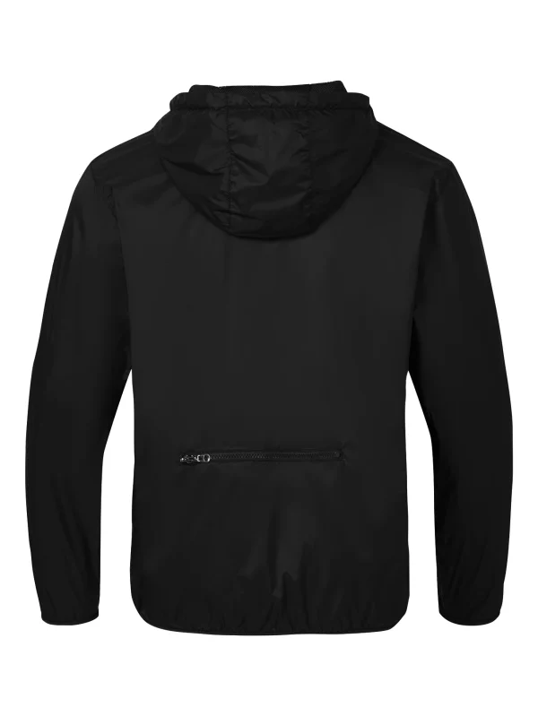 Men's lightweight windbreaker jacket - zippered, long sleeved, foldable storage, suitable for outdoor sports and hiking - Image 6