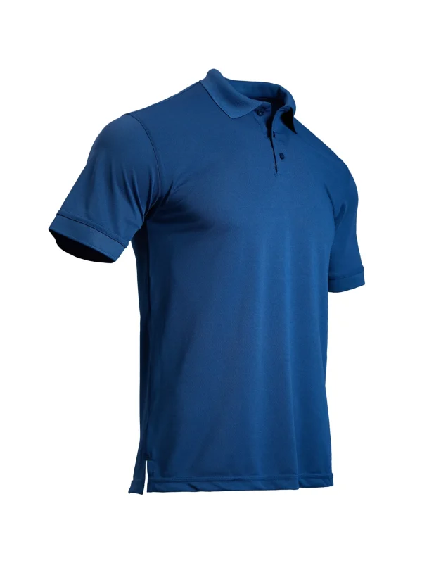 Men's solid color summer short sleeved lapel T-shirt, casual and comfortable golf shirt, as a gift - Image 11