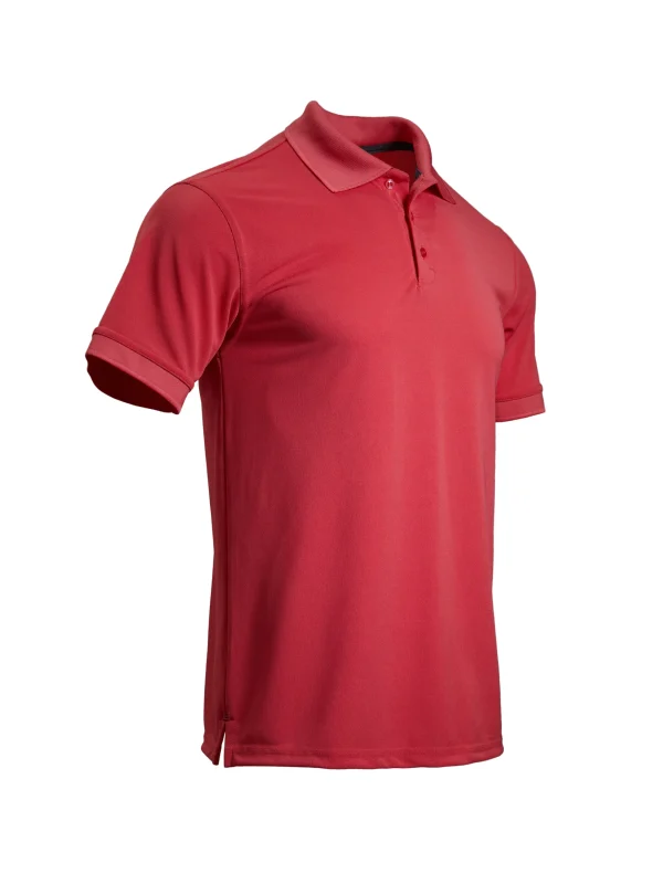 Men's solid color summer short sleeved lapel T-shirt, casual and comfortable golf shirt, as a gift - Image 7