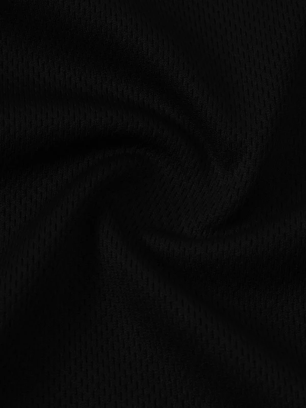 Three piece men's quick drying sports hoodie - long sleeved solid color suitable for sports and fitness training - Image 10