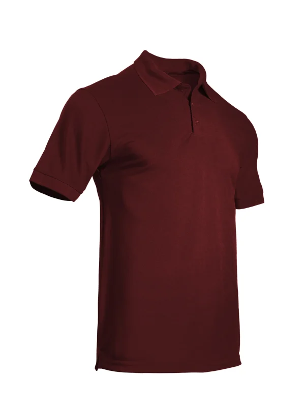 Men's solid color summer short sleeved lapel T-shirt, casual and comfortable golf shirt, as a gift - Image 4