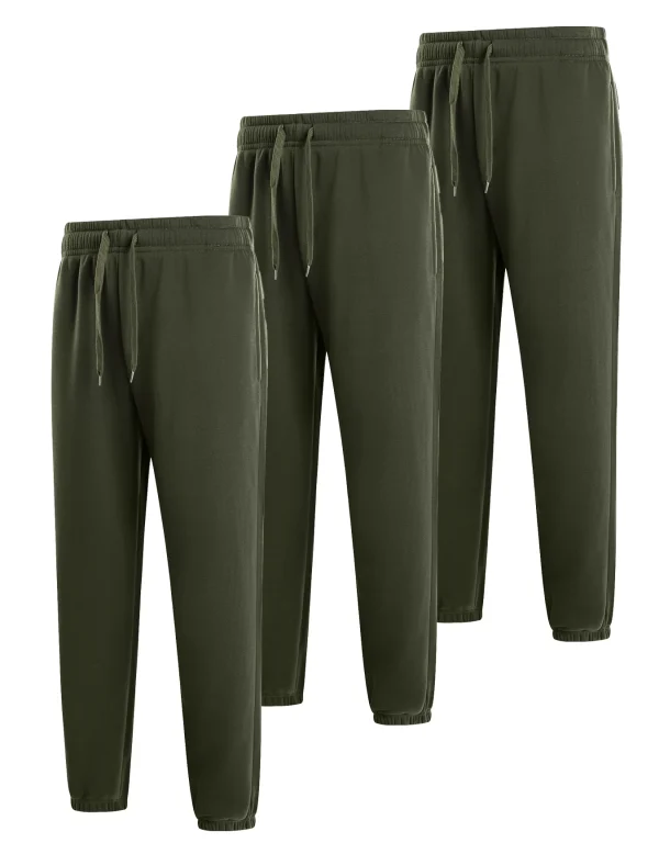 3-piece men's casual sports jogging pants simple and comfortable suitable for daily wear - Image 3