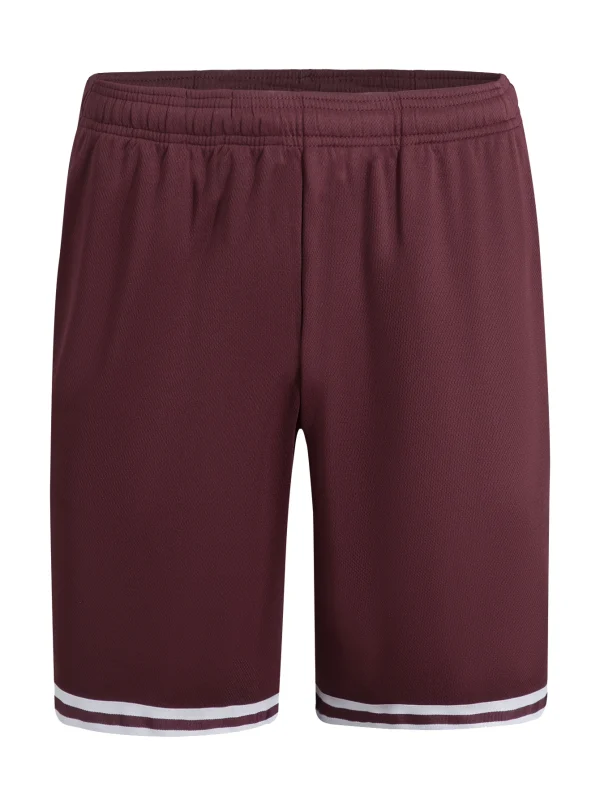 6-pack shorts black dark gray navy blue burgundy light gray navy blue men's casual loose sports quick drying shorts - Image 3