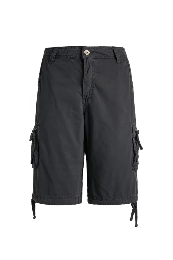 Men's 100% pure cotton workwear shorts - street clothing design and camouflage decoration breathable and comfortable - Image 5