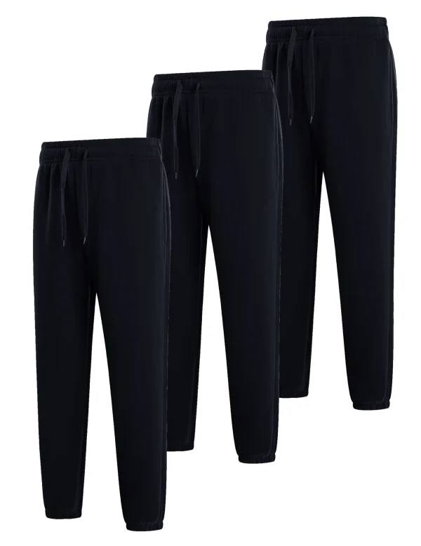 3-piece men's casual sports jogging pants simple and comfortable suitable for daily wear