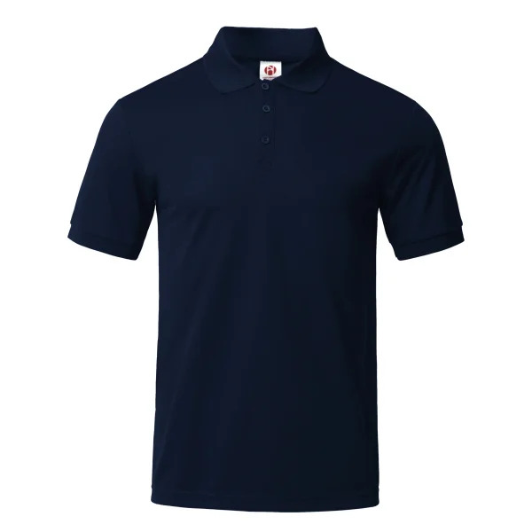 Men's solid color short sleeved golf shirt casual and comfortable top suitable for summer - men's gift - Image 4