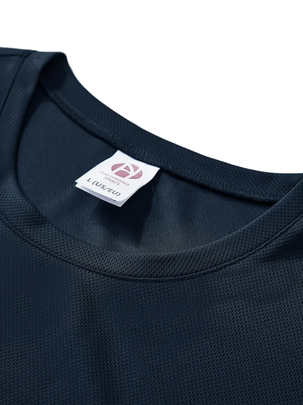4-piece men's quick drying sports and fitness T-shirt long sleeved sports and running T-shirt - Image 11