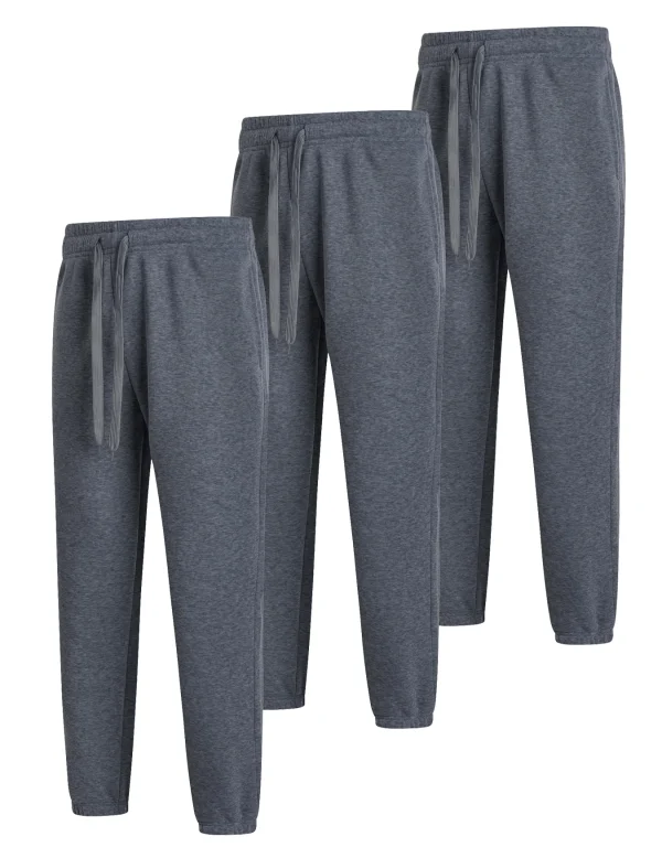 3-piece men's casual sports jogging pants simple and comfortable suitable for daily wear - Image 2
