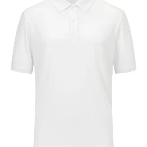 Men's Elastic Round Neck Polo Shirt - Comfortable and Breathable, Round Neck Short Sleeve, Summer Fashion Golf Shirt