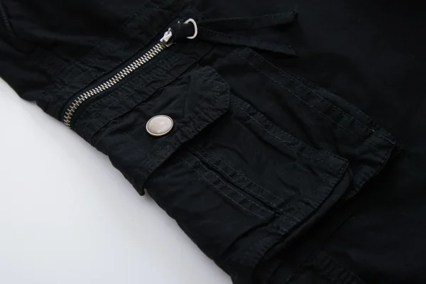 Men's 100% pure cotton workwear shorts - street clothing design and camouflage decoration breathable and comfortable - Image 12