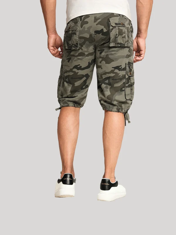 Men's summer new fashionable workwear shorts loose straight cut version trendy and versatile five quarter pants - Image 6