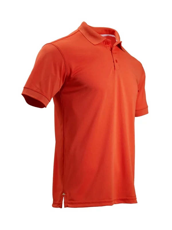 Men's solid color summer short sleeved lapel T-shirt, casual and comfortable golf shirt, as a gift - Image 8
