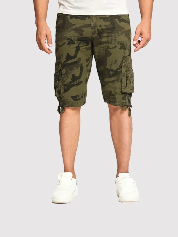 Men's summer new fashionable workwear shorts loose straight cut version trendy and versatile five quarter pants - Image 8