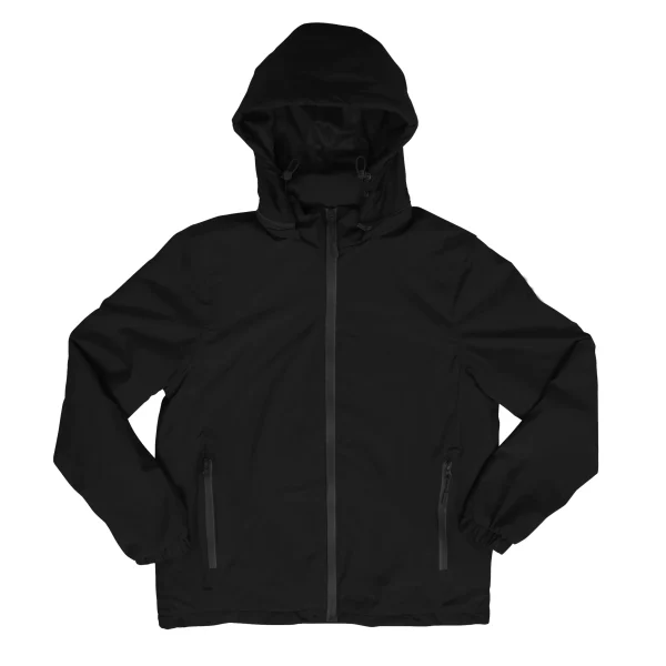 Men's casual hooded jacket, fashionable windbreaker with zipper pocket for winter wear - Image 6