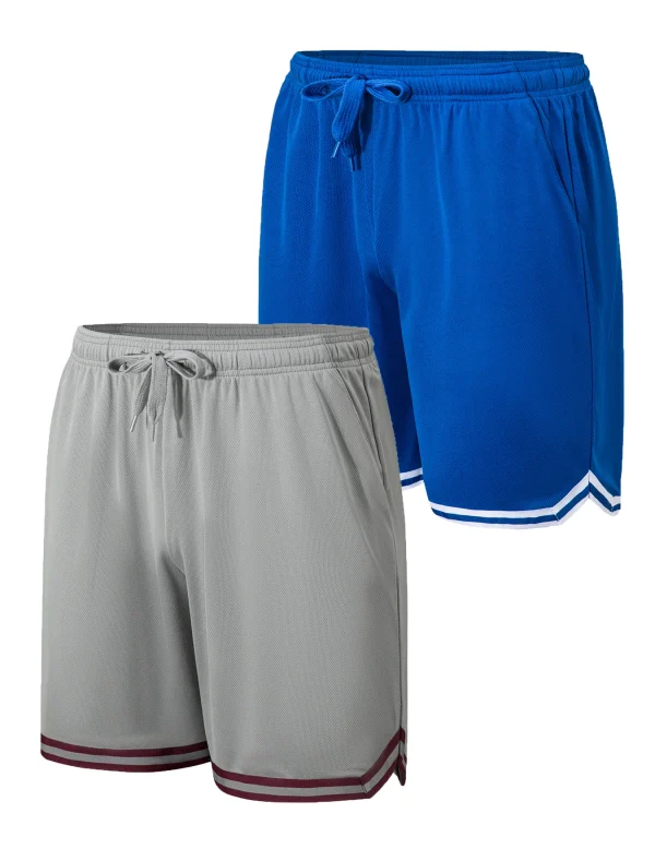 2-piece men's sports shorts - lightweight breathable fast drying fitness training running shorts - Image 5