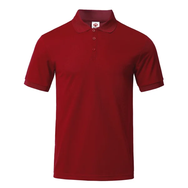 Men's solid color short sleeved golf shirt casual and comfortable top suitable for summer - men's gift - Image 5