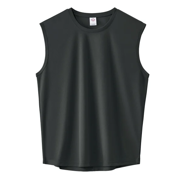 5-piece summer men's quick drying solid color sleeveless sports vest suitable for fitness training and outdoor activities - Image 8
