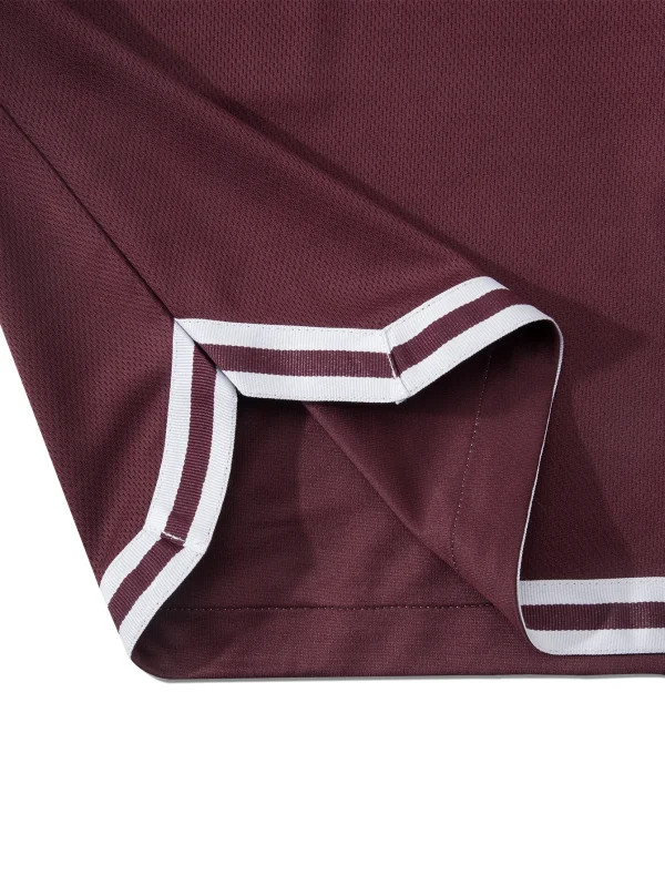 6-pack shorts black dark gray navy blue burgundy light gray navy blue men's casual loose sports quick drying shorts - Image 6