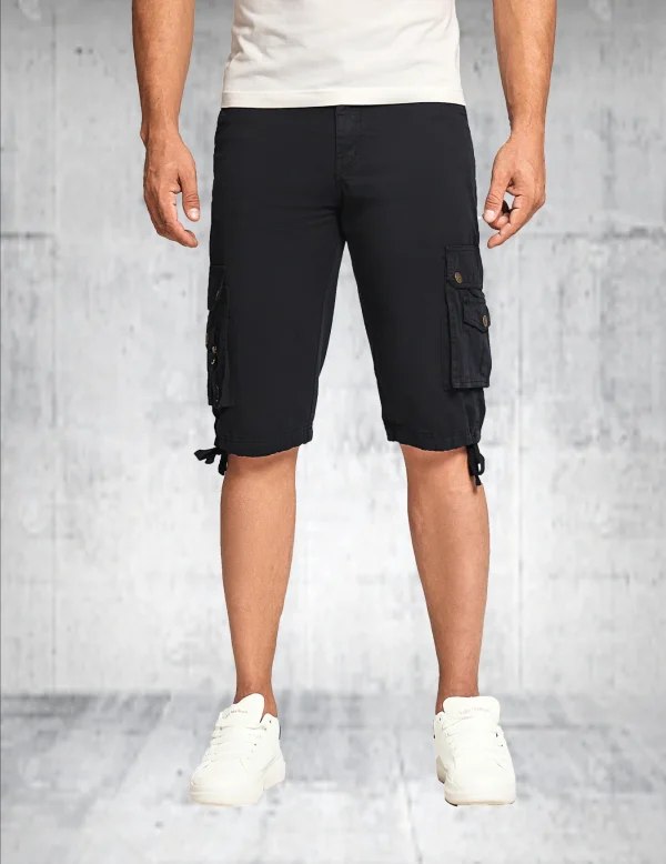 Men's summer new fashionable workwear shorts loose straight cut version trendy and versatile five quarter pants - Image 4