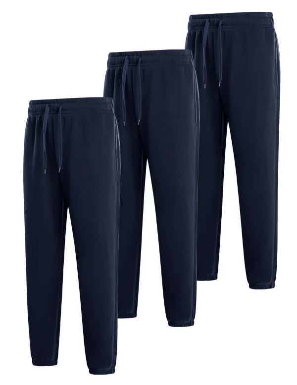 3-piece men's casual sports jogging pants simple and comfortable suitable for daily wear - Image 5