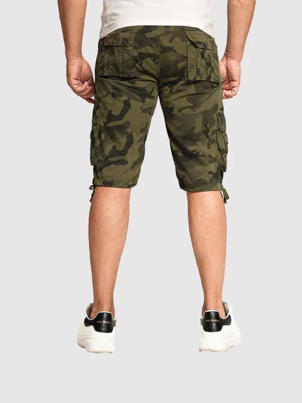 Men's summer new fashionable workwear shorts loose straight cut version trendy and versatile five quarter pants - Image 10
