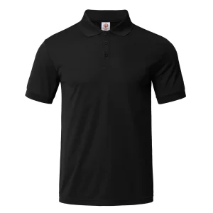 Men's solid color short sleeved golf shirt casual and comfortable top suitable for summer - men's gift