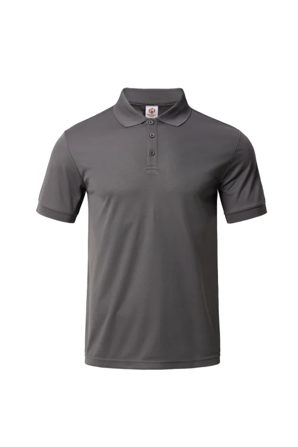 Men's solid color short sleeved golf shirt casual and comfortable top suitable for summer - men's gift - Image 2