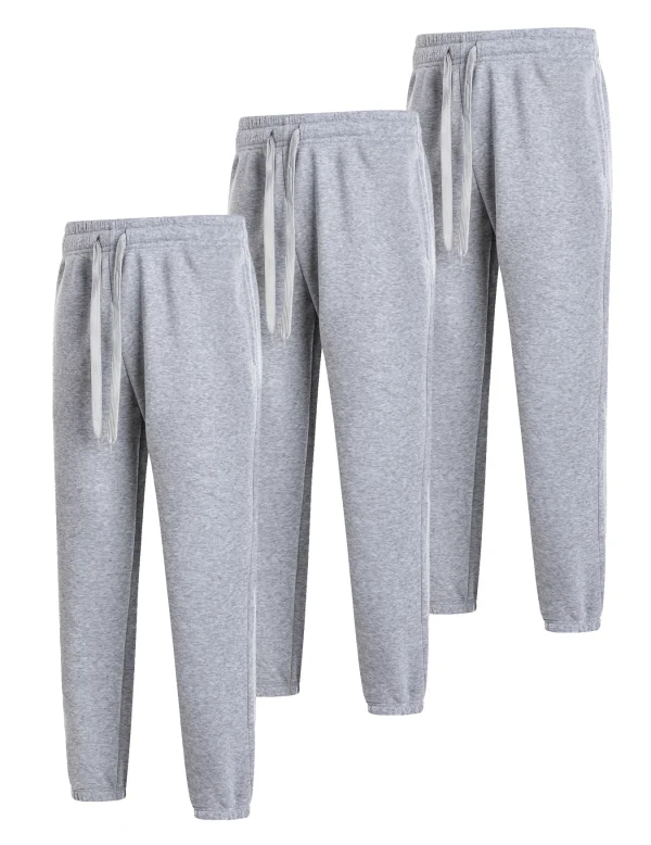 3-piece men's casual sports jogging pants simple and comfortable suitable for daily wear - Image 4