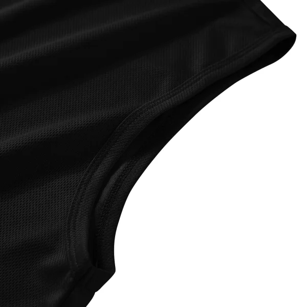 Summer men's outdoor fitness vest solid color top T-shirt casual sports basketball shirt - Image 11